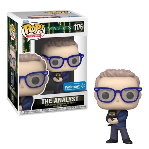 Funko Pop! The Matrix Resurrections The Analyst #1176 Figure - Lot 555