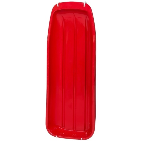 48in Kids Toboggan Snow Sled Board w/ Pull Rope, Curved Edges - Lot 1052