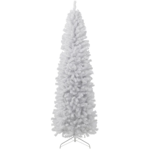 White Artificial Pencil Holiday Christmas Tree - Lot 1761