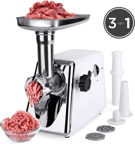 Best Choice Products 1200W Electric Meat Grinder Set for Home - Lot 1826