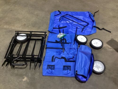 Cooler Wagon Cart - Wrong Box, No Instructions  - Lot 241
