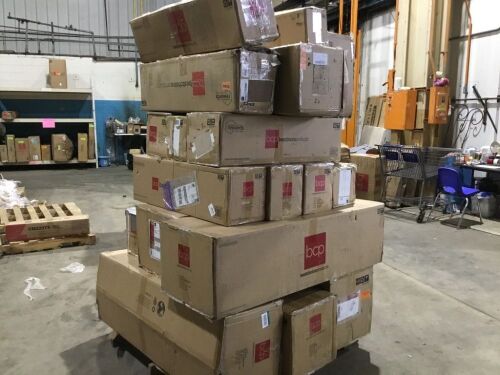 Pallet of Uninspected Artificial Christmas Trees  - Lot 402