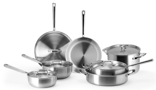 Misen Stainless Cookware Set, 12 pcs - Lot 71