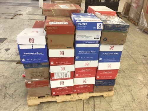 Uninspected Pallet of Assorted Office Paper - Lot 170