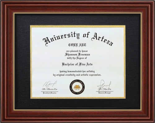 CORE ART 11x14 Diploma Frame - Lot 242