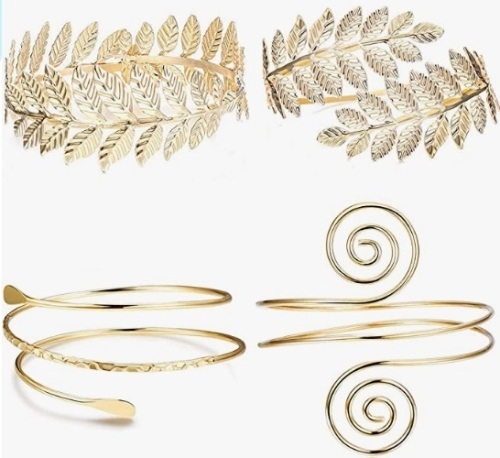 4PCS Greek Goddess Arm Cuffs - Lot 293G