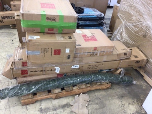 Pallet of Best Choice Products Patio Umbrellas & Bases, E-Comm Returns - Lot 360