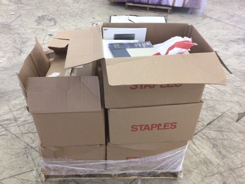 Uninspected Pallet of Staples Returns, Mostly Paper - Lot 516