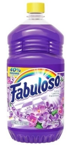 Case of 6 Fabuloso Multi-Purpose Lavender Cleaner Bottles, 56 oz - Lot 509
