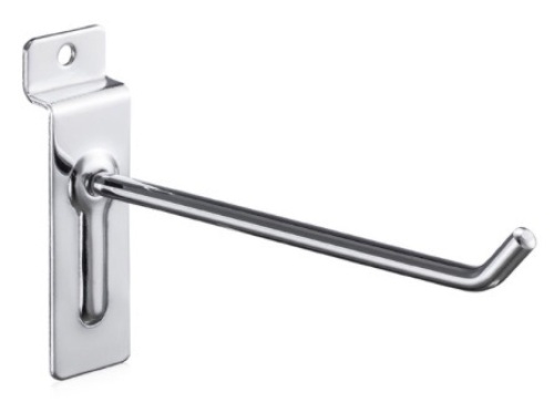 Polmart Heavy Duty 8" Slatwall Panel Hooks - 96 Pack - Lot 334