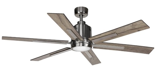 60 Inch DC Motor Farmhouse Ceiling Fan with Light - Lot 172