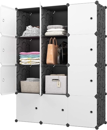 KOUSI Large Cube Storage Bins, 12 Cubes - Lot 228