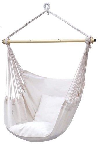 Hanging Rope Hammock Chair - Lot 362