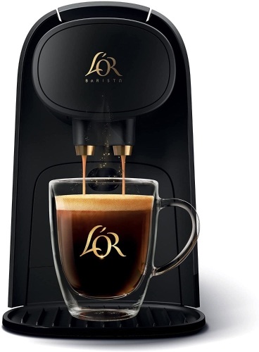 L'OR The Barista System Coffee and Espresso Machine Combo by Philips - Lot 60