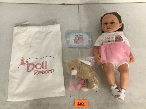 Doll Reborn Baby Doll - Lot 2000