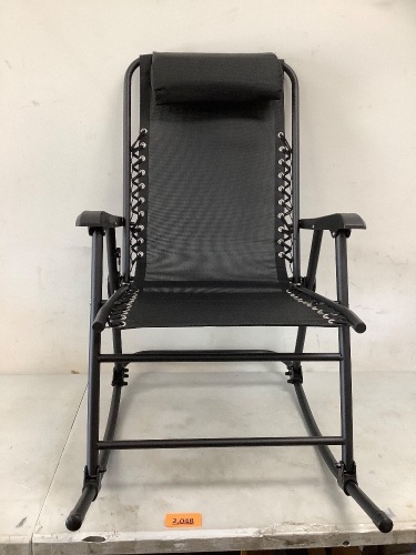 BCP Collapsible Patio Rocking Chair - Lot 2048