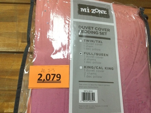 Mi-Zone Duvet Cover Bedding Set - Lot 2079