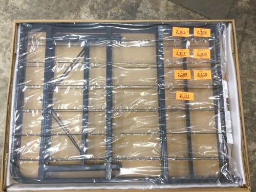 BCP Foldable Metal Queen Bed Frame - Lot 2110