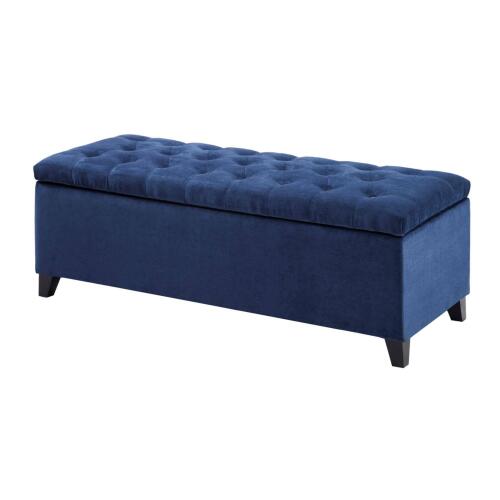 Madison Park Shandra Tufted Top Storage Bench - Lot 2209