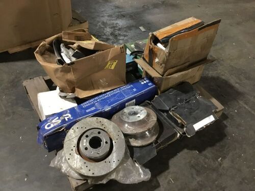Pallet of Car Parts, Mostly Rotors & Brakes - Mixed Condition  - Lot 116