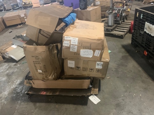 Pallet of Misc. Kids Outdoor Play Toys. Includes Uninspected Bouce House - Lot 122