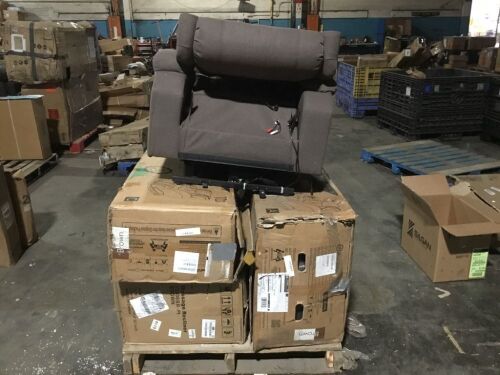 Pallet of Incomplete Massage Chairs  - Lot 157