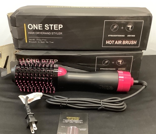 Lot of (2) Hot Air Styling Brushes - Lot 265