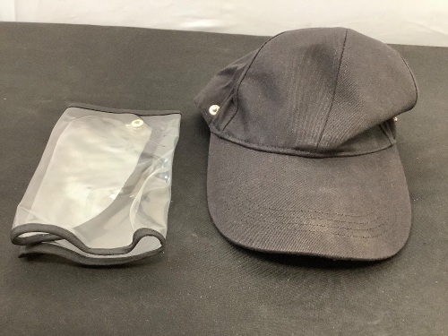 Hat with Snap on Neck Protector - Lot 275