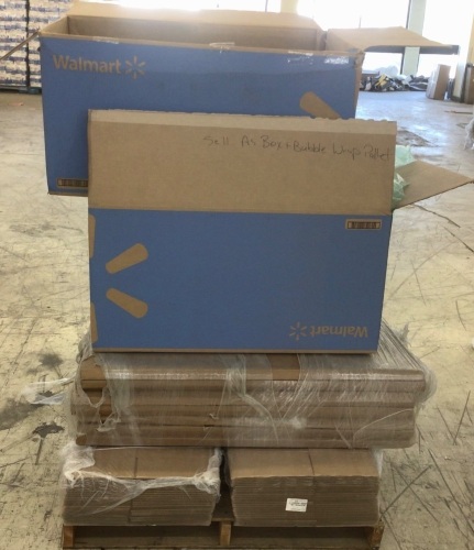 Pallet of Assorted Cardboard Boxes - Lot 365