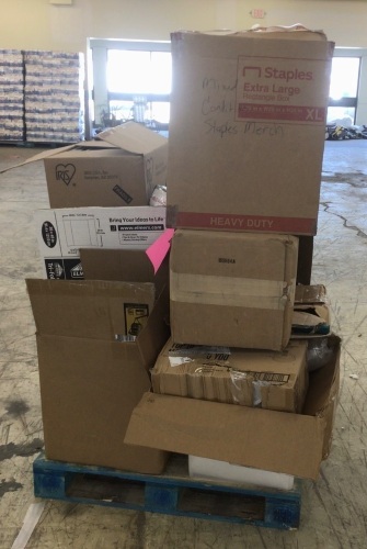 Uninspected Mixed Conditions Staples Pallet - Lot 413