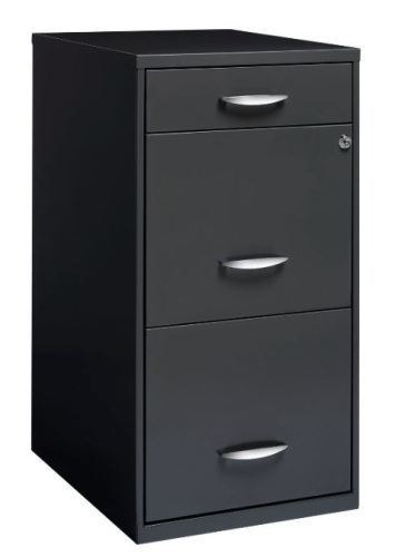 Office Designs 3 Drawer File Cabinet, Letter size - Lot 596