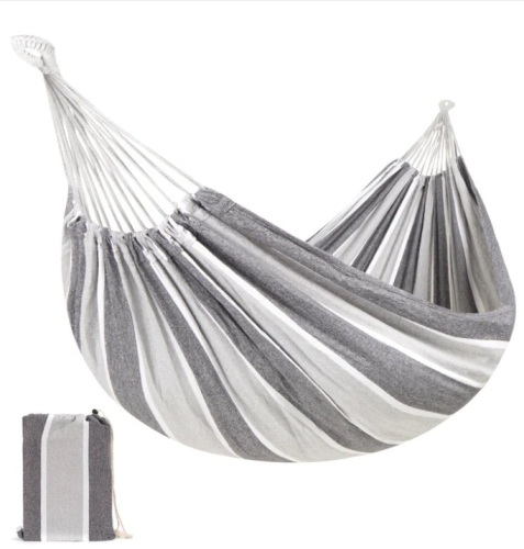 2-Person Brazilian-Style Double Hammock w/ Portable Carrying Bag - Lot 578