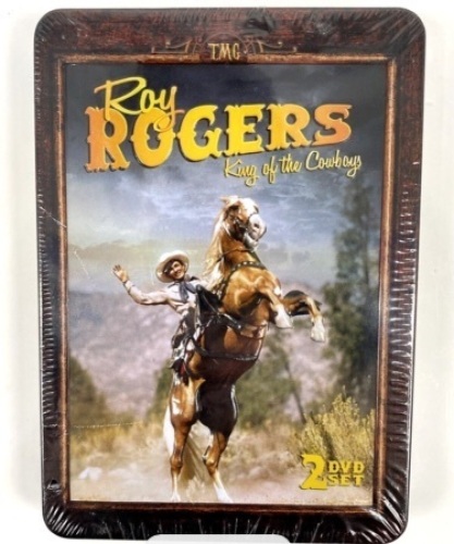 Roy Rogers - King of the Cowboys - 2 DVD Collector's Edition Embossed Tin - Lot 132