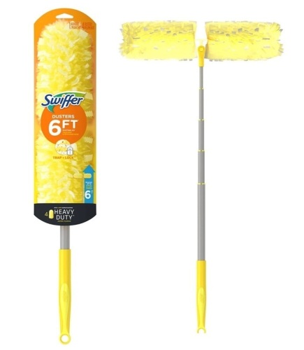 Swiffer Dusters Heavy Duty 6 ft Super Extender, 4pk - Lot 396