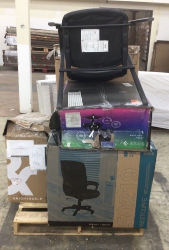 Pallet of Staples Office Chairs, Mixed Conditions - Lot 112