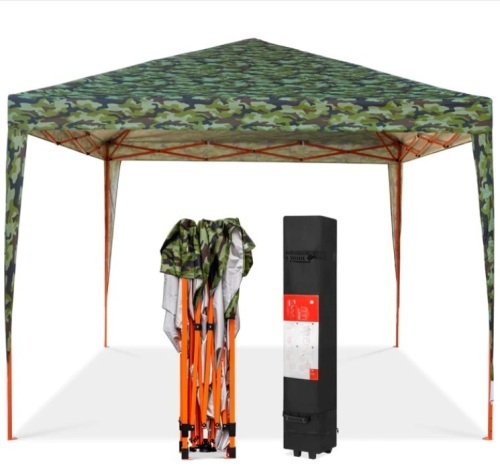 Outdoor Portable Pop Up Canopy Tent w/ Carrying Case, 10x10ft - Lot 539