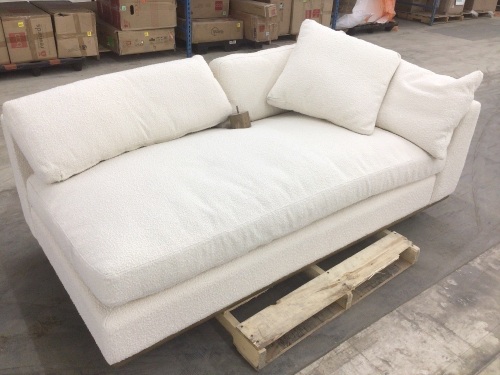 Anthropologie Chaise, Part of a Sectional - Lot 175