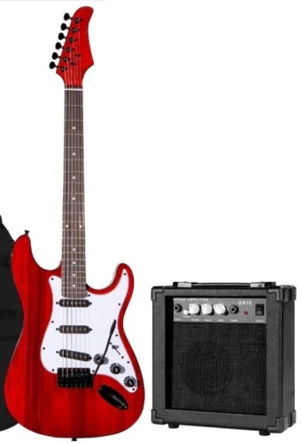 Beginner Electric Guitar & 10W Amp Only- 39in - Lot 495