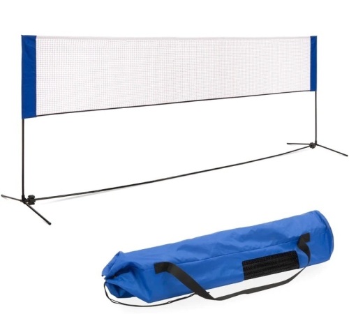 Portable Freestanding Volleyball, Tennis, Badminton Net - 12.5ft - Lot 199