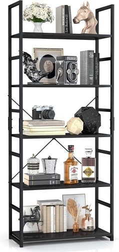 5 Tier Modern Book Shelf - Lot 208