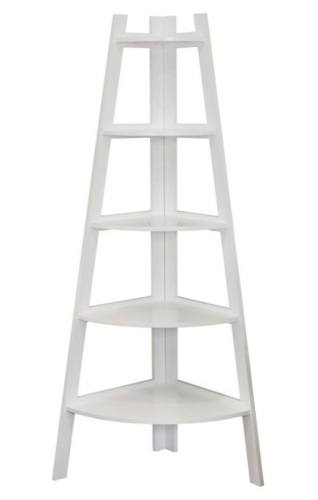 Five-Tier Pyramid Corner Ladder Shelf - Lot 515