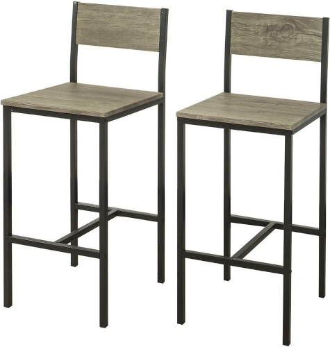 Haotian Set of 2 Bar Stools - Lot 473