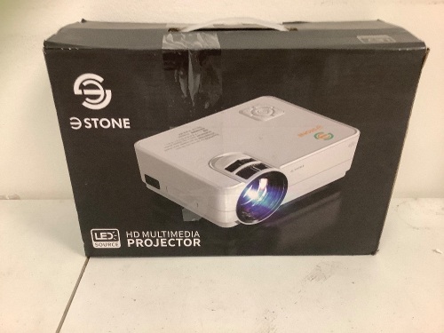 HD Multimedia Projector, E-Commerce Return, Powers Up, Sold as is - Lot 37
