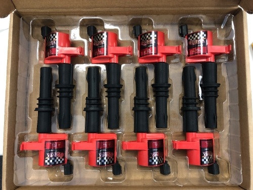 Lot of (2) Bravex 8 Pack Curved Boot Ignition Coil, E-Commerce Return, Sold as is - Lot 98