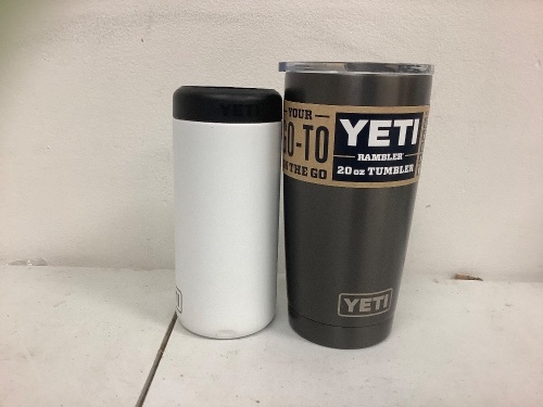 Lot of (2) Assorted Yeti Tumblers, E-Comm Return - Lot 210