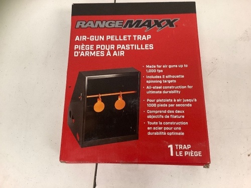Range Maxx Air-Gun Pellet Trap, E-Comm Return - Lot 212