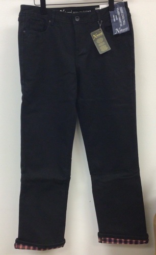 Natural Reflections Womens Fleece Lined Pants, 12, Appears New, Sold as is - Lot 315