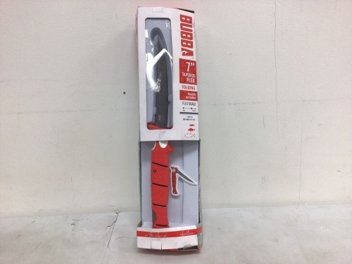 Bubba 7" Tapered Flex Folding Knife, Appears New - Lot 268