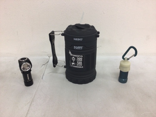 Lot of (3) Lights, E-Comm Return - Lot 249