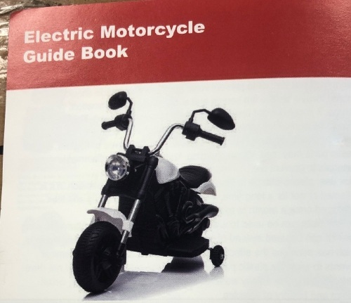 Child Small Electric Motorcycle, E-Commerce Return, Sold as is - Lot 66